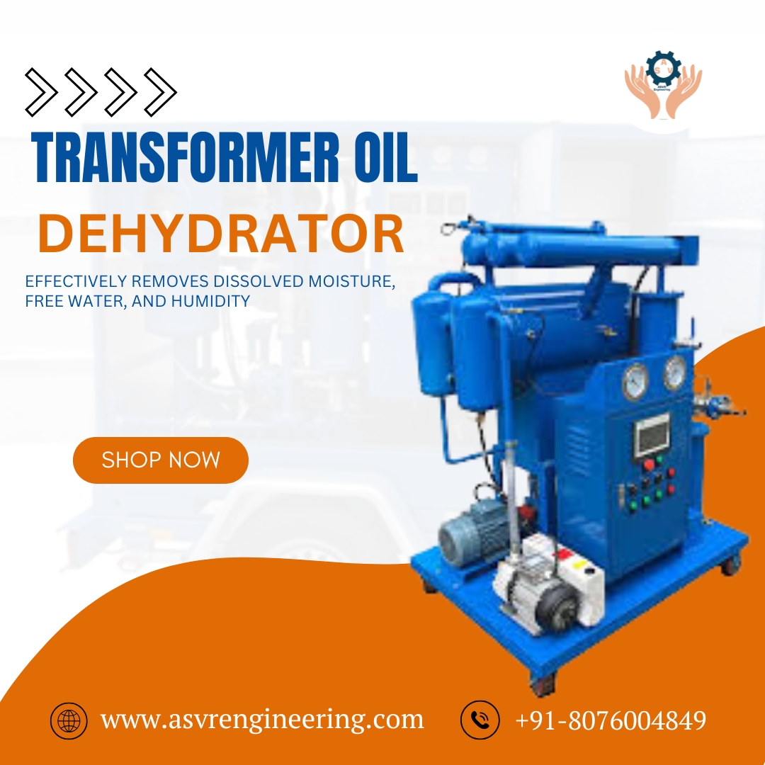Transformer Oil Dehydrator Importers